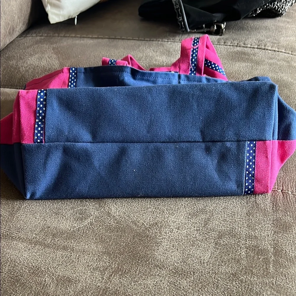Pink and Blue Tote Bag